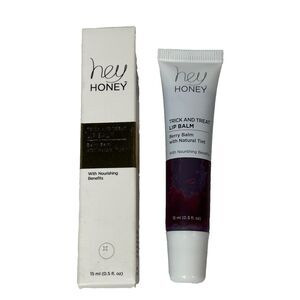 Hey Honey Trick and Treat Lip Balm Berry 15 mL/ 0.5 fl oz New In Box